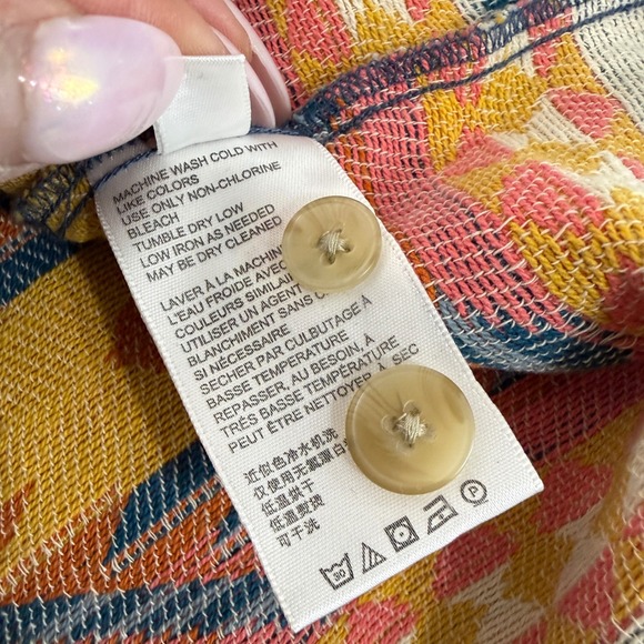 Urban Outfitters Mens Small Pre-Owned Southwestern Aztec 100% Cotton Shirt - Picture 13 of 14